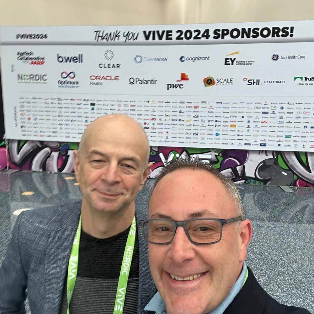Vive entrance photo with Toly